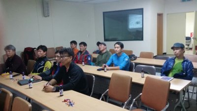 충북산악구조대산악구조훈련 및 중견등산지도자과정이수