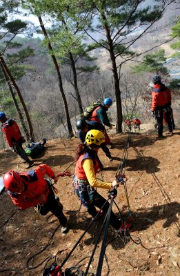 2018년 대한산악 구조협회 3차 (충남.충북.세종.대전.전북) 교육훈련