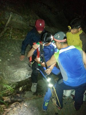 외설악산악구조대  구조활동사진