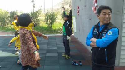 2015.4.11 목포 여성의 전화 회원의 클라이밍 체험