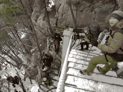 인천 악사이원정대 운악산 훈련 2018.2.24~25