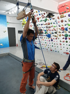 대만산악구조대 교류훈련 대비 자체교육(2019.1.16)