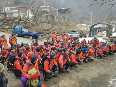 전북 운장산 실종자 수색활동